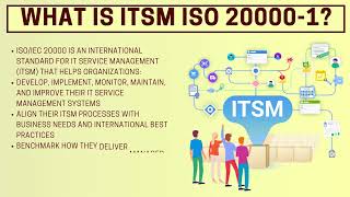 ISOIEC 2000012018 Auditor Training  Information Technology — Service Management System ITSMS [upl. by Eshman]