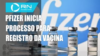 Pfizer envia dados de testes de vacina contra coronavírus à Anvisa [upl. by Xanthe962]