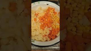 Veqan mayonezli sadə salat 🌱🥕🥔🌽Vegan Mayonnaise Simple Salad🌱🥕🌽 vegan veganrecipes veganlife [upl. by Hester]