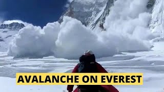 AVALANCHE ON EVEREST [upl. by Milak]