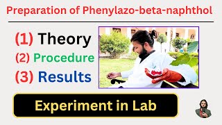 Preparation of Phenylazobetanaphthol  MSc Chemistry Lab DU chemistryexperiment [upl. by Larisa]