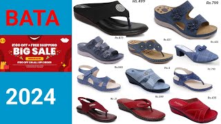 BATA SHOES BIG SALE 2024 LADIES FOOTWEAR COLLECTION [upl. by Ecnerwal752]