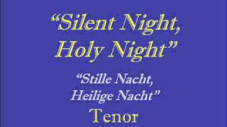 Silent Night  Tenorwmv [upl. by Sanjay931]