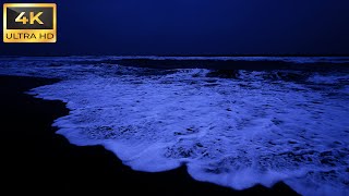 Ocean Waves For Deep Sleep 10 Hours  The Best Ocean White Noise For Relaxation amp Insomnia Therapy [upl. by Zebedee]