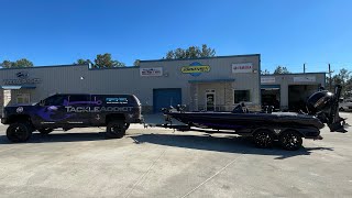 Picking up the new 2024 Skeeter FXR21 PURPLE [upl. by Ellierim]