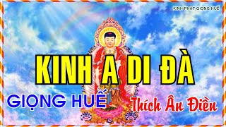 KINH A DI ĐÀ  GIỌNG HUẾ THẦY THÍCH ÂN ĐIỀN [upl. by Aicilf]