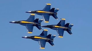 Blue Angles  Beaufort Air Show 423 Marine Corps Air Station ​⁠ [upl. by Einnaf]