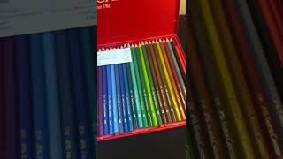 Faber castell 36 count colour pencils set✏️🥺asmrAsmasartistryofficial FaberCastellGroup [upl. by Kriste]