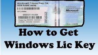 How to get your Microsoft Windows amp Office product key License [upl. by Thorfinn]