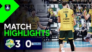 Aluron CMC Warta ZAWIERCIE Highlights vs Hypo Tirol Innsbruck [upl. by Ahseikan457]