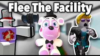 Helpy Plays ROBLOX Flee The Facility FT BoskitoYTplush [upl. by Eissolf730]