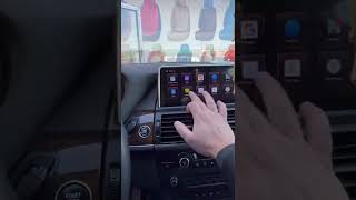 BMW E70 Android monitor installed android monitor bmw e70 like tuning [upl. by Tterej184]