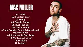 Mac Miller Greatest Songs  Best Songs Of Mac Miller [upl. by Eimmis]