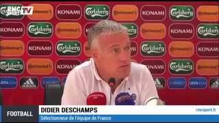 Football  Équipe de France  Les meilleurs moments de la conférence de presse de Deschamps  1310 [upl. by Eenahs]