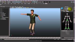 iClone Pipeline Tutorial  Exporting iClone Motions to Maya HumanIK [upl. by Jakob]