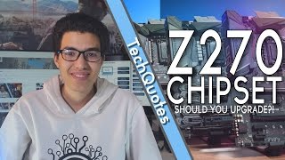 كل تفاصيل لوحات الأم الجديدة الداعمة للجيل السابع z270 chipset vs z170 chipset [upl. by Ellehcsar]