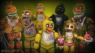 All Chicas Sing The FNAF Song [upl. by Gibbs]