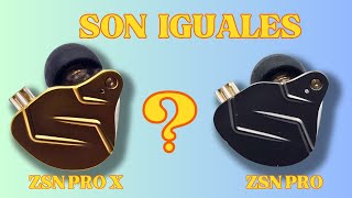 El enfrentamiento definitivo Audifonos Kz Zsn Pro X vs Audifonos Kz Zsn Pro [upl. by Noj]