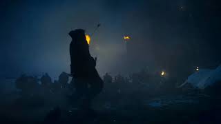 Melisandre Lights the Trench Around Winterfell  Game of Thrones  The Long Night HD [upl. by Fihsak]