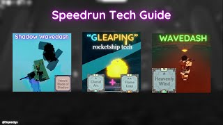 Speedrun Tech Guide  Wavedashing  GLEAProcketship  Deepwoken Roblox PvE [upl. by Airotel142]