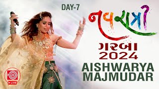 Aishwarya Majmudar  Navratri Mahotsav Garba 2024  Live Garba  Day7 [upl. by Oliviero]