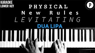 🎶 DUA LIPA Karaoke SONGS 🎶 LEVITATING  NEW RULES  PHYSICAL [upl. by Marston]