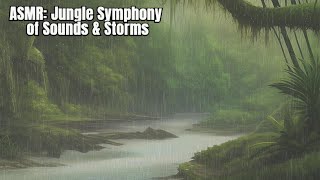 ASMR Jungle Symphony of Sounds amp Storms [upl. by Wyly]