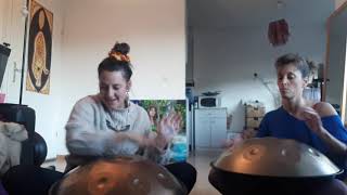 Impro handpan avec Jessanna Nemitz [upl. by Wylie]