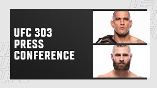 UFC 303 PreFight Press Conference [upl. by Litnahs]