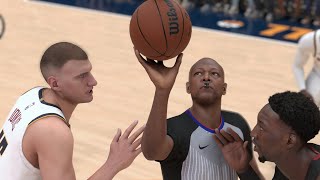 how to do jump ball in nba 2k24 [upl. by Aniratac732]