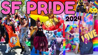 quotSan Francisco Pride Parade 2024  Celebration of Love Diversity and Equalityquot [upl. by Heigho46]