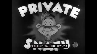 quot TARGET SNAFU quot 1944 WARNER BROS WWII ANTIMALARIA AWARENESS CARTOON DIR FRANK TASHLIN XD31632 [upl. by Dyl]