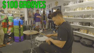 Can you play this GROOVE for 100 at a drum shop [upl. by Jair608]