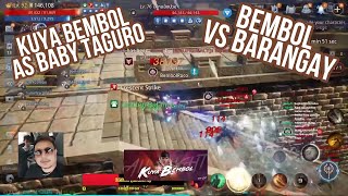 CASTLE SIEGE Highlights  Kuya Bembol as Baby Taguwo 122621 [upl. by Kadner]