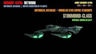 THE ROMULAN WAR Stormbirdclass battleship [upl. by Matthiew]