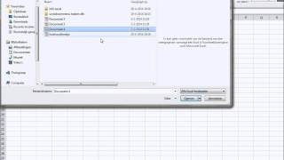 Howto Excel 2010  Basis 11 Het opslaan van bestanden [upl. by Garda]