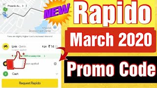 Rapido Promo Code  Working Coupons 23 March 2020 [upl. by Flossie]