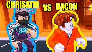 CHRISANDTHEMIKE vs MYUSERNAMESTHIS ARREST CHALLENGE  Roblox Jailbreak [upl. by Phipps]