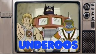 UNDEROOS Commercial for MASK MOTU Transformers Thundercats amp Superman [upl. by Larred]