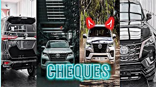 Cheques x Fortuner 😈🔥 attitude status  song by shubh edit attitudestatus fortuner cheques [upl. by Boony]