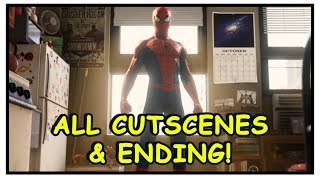 SpiderMan PS4 All Cutscenes amp Ending Cinematic Scenes LIKE A MOVIE [upl. by Anelrac]