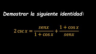 Identidades Trigonométricas matematicas ingenieria trigonometria [upl. by Lessard778]