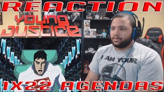 Young Justice 1x22 Agendas  REACTION [upl. by Inaniel]