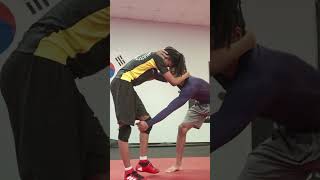 Collar TieAnkle Pick Ep 4 wrestlingmoves bjj nogi wrestler mma wrestlingmoves [upl. by Adelia]