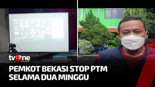 Hentikan Kegiatan PTM Pemkot Bekasi Terpaksa Langgar Aturan SKB 4 Menteri  tvOne [upl. by Caria]