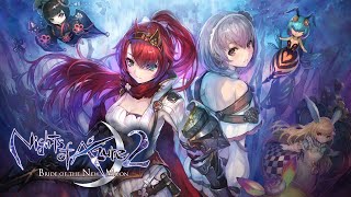 Love Song of War Midboss  Nights of Azure 2 Bride of the New Moon OST Extended  Kazuki Yanagawa [upl. by Safoelc338]