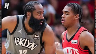 Brooklyn Nets vs Houston Rockets  Full Game Highlights  December 8 2021  202122 NBA Season [upl. by Gaylor]