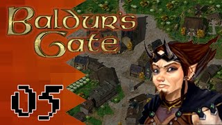 Lets Play Baldurs Gate BLIND 05 Exploring Beregost [upl. by Yelraf306]