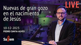 ⭕️ EN VIVO  Pedro David Alves  quotNuevas de gran gozonacimiento de Jesúsquot  Iglesia Salem Madrid [upl. by Matthias]