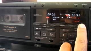 Sony TCWR550Z Double Cassette Recorder [upl. by Suivatal]